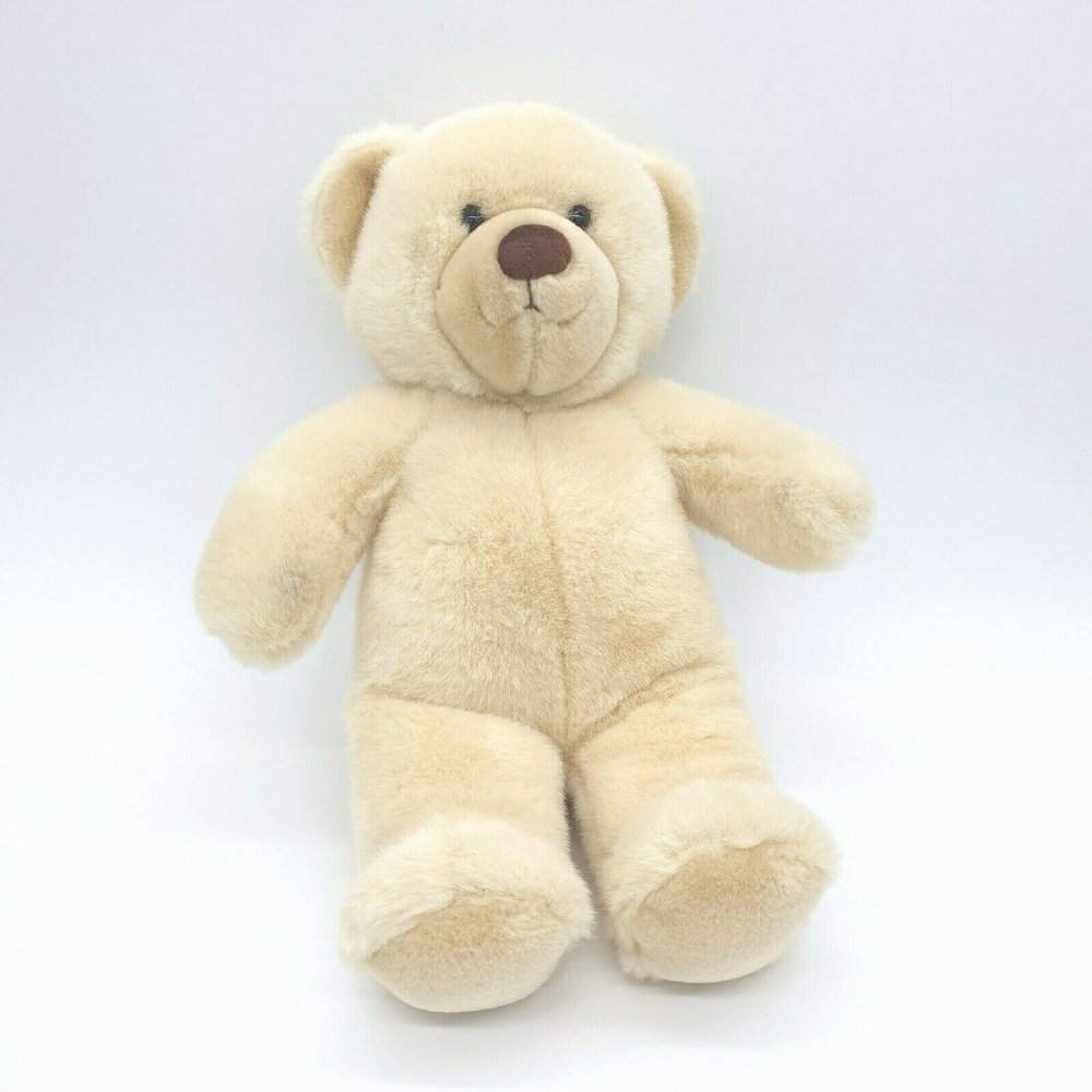 Build A Bear Soft Collectable Plush Toy Clean Sanitized BAB Cream Tan Ivory